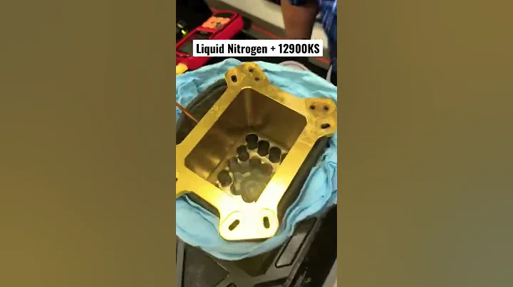 Liquid Nitrogen and the 12900KS! 🤯