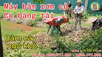 Máy băm rơm cỏ đa năng | Băm cây ngô cỏ voi BT3500