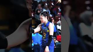 Setter Cantik‼️ Spiker Ganas Calista Maya voli😍