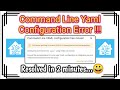 #57 Command Line Yaml Configuration has moved error FIXED | Home Assistant 2023.6.0 | vccground