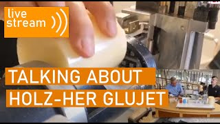 The GluJet System on Holz-Her Edgebanders