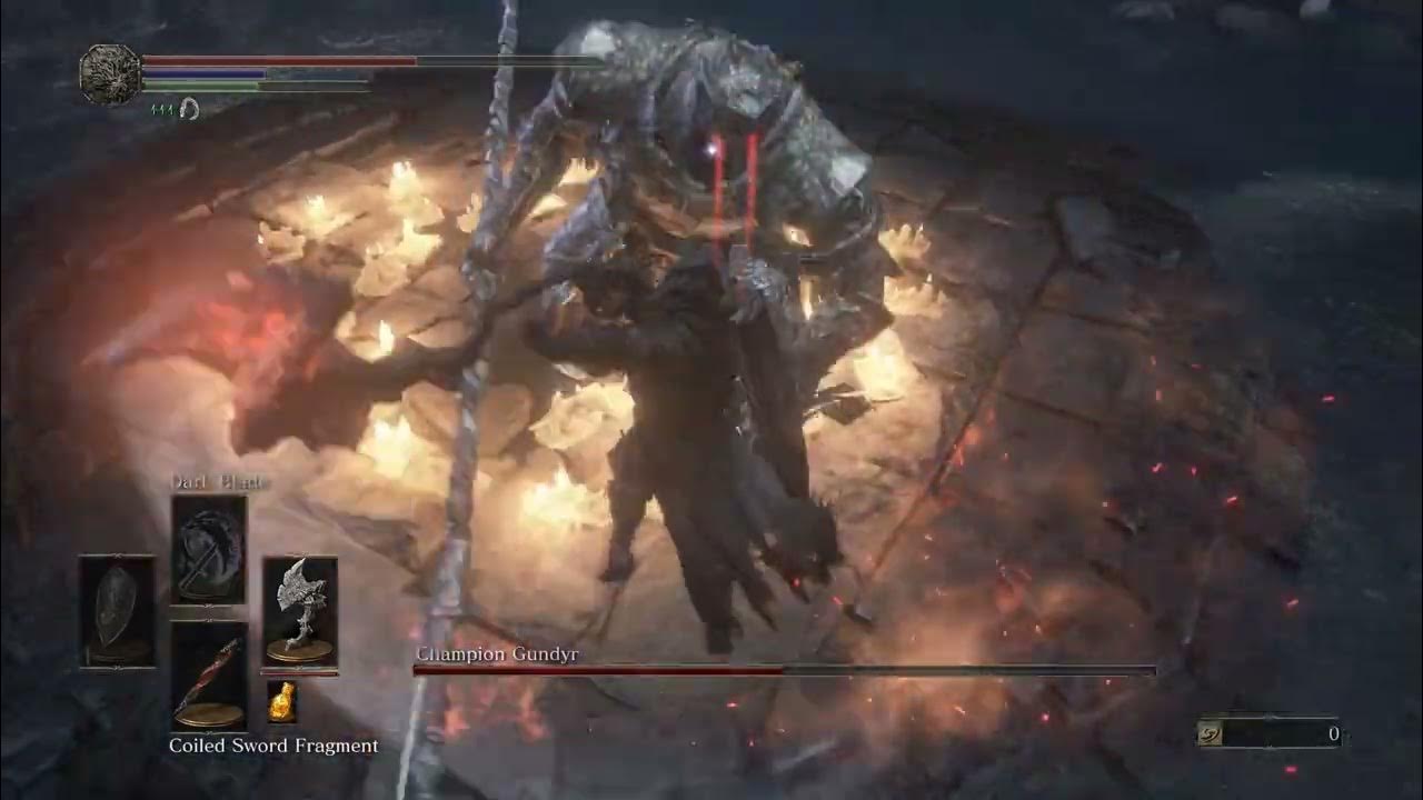 DS3 Champion Gundyr NG+ Demon GreatAxe YouTube