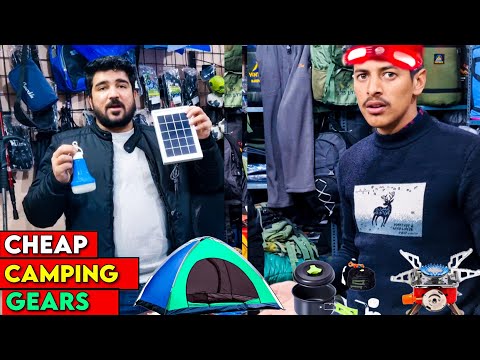 Cheapest Camping Gears In India | Camping Tents, Sleeping Bags, Cooking Set | Unknown