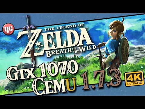 Zelda Breath Of The wild Test 2 (4k) [Cemu 1.7.3] Dungeons at 30fps!