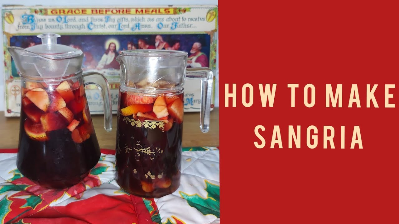 how to make sangria at home easy affordable sangria philippines justmeann YouTube