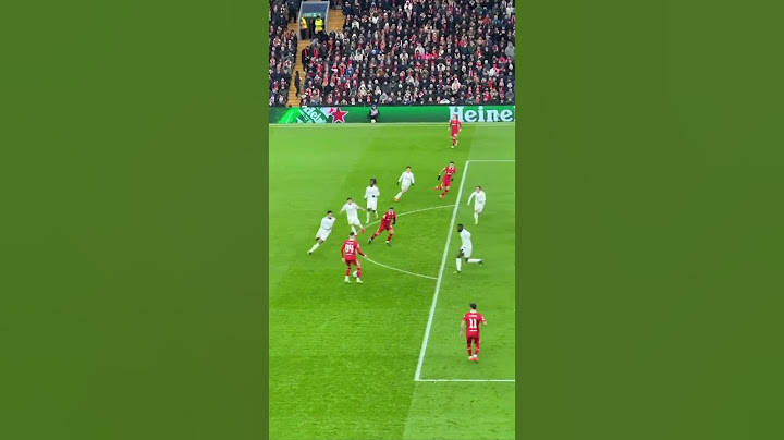 Liverpool - Real Madrid 2-0 gol Mac Allister