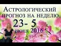 Астрологический прогноз на неделю  с 23 мая по 5 июня 2016. Ведическая астрология