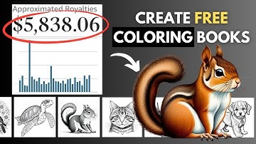 Amazon KDP | Create FREE & Unlimited Coloring Books With AI