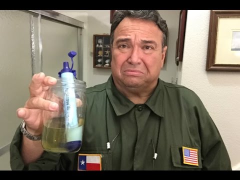 Rudy Tests LifeStraw by Drinking Urine - One-Armed Outdoorsman