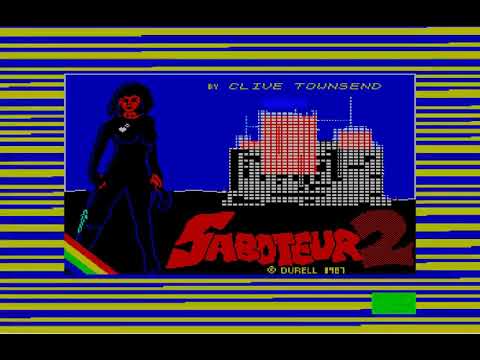 Видео: ZX Spectrum - Демонстрация загрузки игры