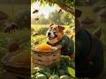 this dog eating yummy 🤤 honey 🍯 #viral #animatedcomedy #food #aivideo #ai #funny