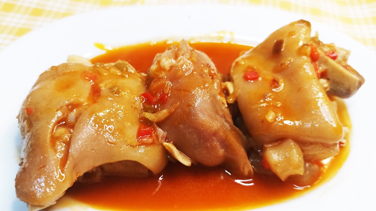 No querrás hacer las manitas de cerdo en salsa de otra manera