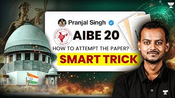 🔥 Paper Solving Trick for AIBE 20 | All India Bar Exam | Pranjal Singh