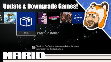 PS4 Patch Installer - Update & Downgrade Games on a Jailbroken PS4