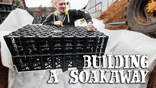 INSTALLING A SOAKAWAY IN 3 HOURS - Almost went to plan! 😬