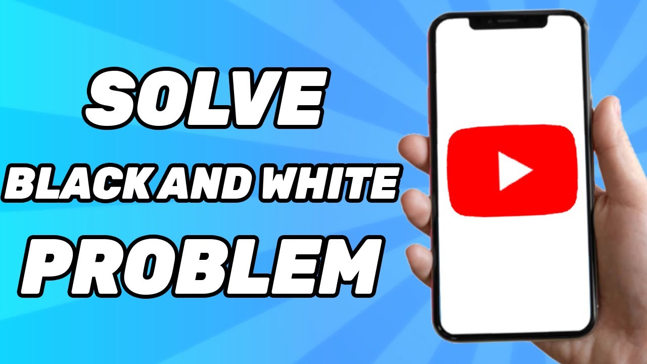 How to Solve YouTube Black and White Problem 2026 - YouTube