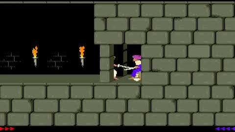 Prince of Persia (DOS, 1989) Level 8 Skip