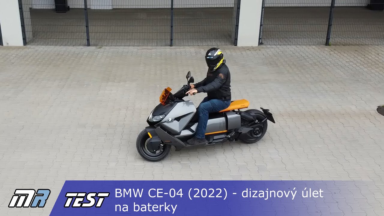 BMW CE-04 (2022) - dizajnový úlet na baterky - motoride.sk - YouTube