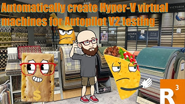 Automatically create Hyper-V virtual machines for Autopilot V2 testing