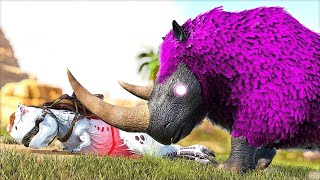 Melhorei a PRISÃO do Real e Spawnei O Boss Rinoceronte Com 300M de (Super Mods) Ark PVP