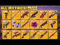 ALL *MYTHICS* IN FORTNITE BLITZ ROYALE!