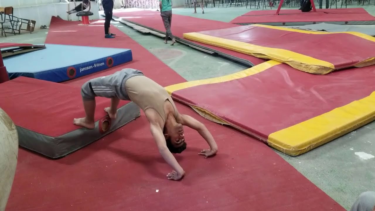 الشقلبة الخلفية - بطريقة سهلة جداً