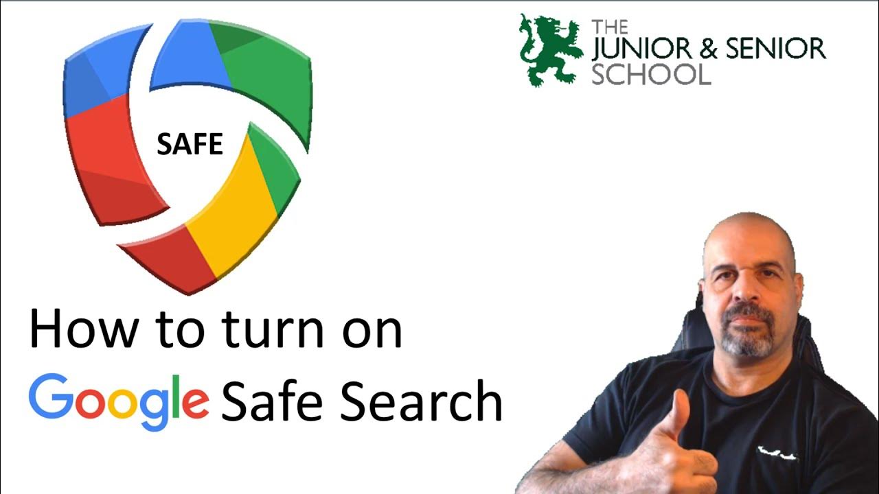 Enable SAFE search with Google Safe Search YouTube