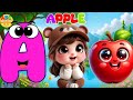 A for Apple | ABC phonics song | ABC for toddlers | B for ball | Baby ABC Song | ABCD |#kidssong