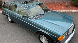 The Best or Nothing !!! 1982 MercedesBenz 300TDT One family owned 56,943 mile 12/30/23