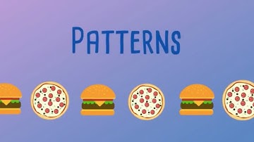 |Pattern for kids | Shapes patterns | Color patterns | Object patterns | Grade 1, 2 | Learn patterns
