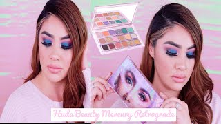 Trying Out The New Huda Beauty MERCURY RETROGRADE Palette