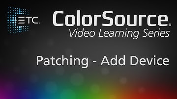 Patching - Add Device