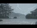 Rain Sounds For Sleeping | Live 24/7 | Heavy Rain & Thunderstorm for Sleeping At Night 316