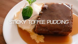 Sticky Toffee Pudding 英国菓子スティッキー・トフィー・プディングを作ってみた