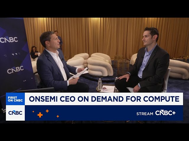 Onsemi CEO Hassane El-Khoury on demand for compute