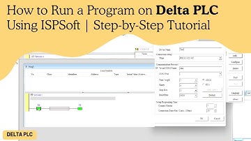 How to Run a Program on Delta PLC Using ISPSoft | Step-by-Step Tutorial