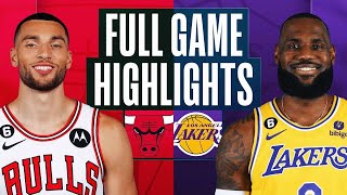 Game Recap: Bulls 118, Lakers 108