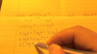 5.5 Solving Exponential and Logarithmic Equations
