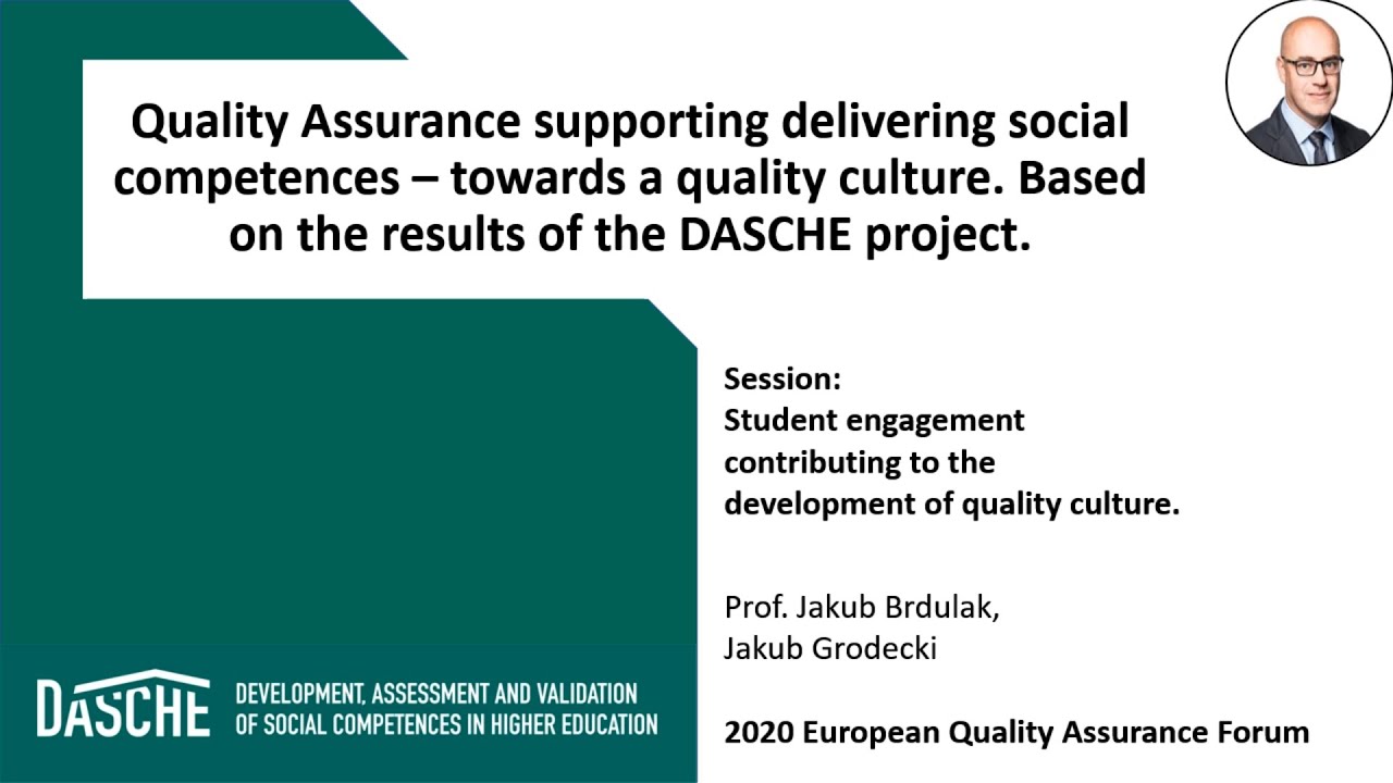 15 European quality assurance forum