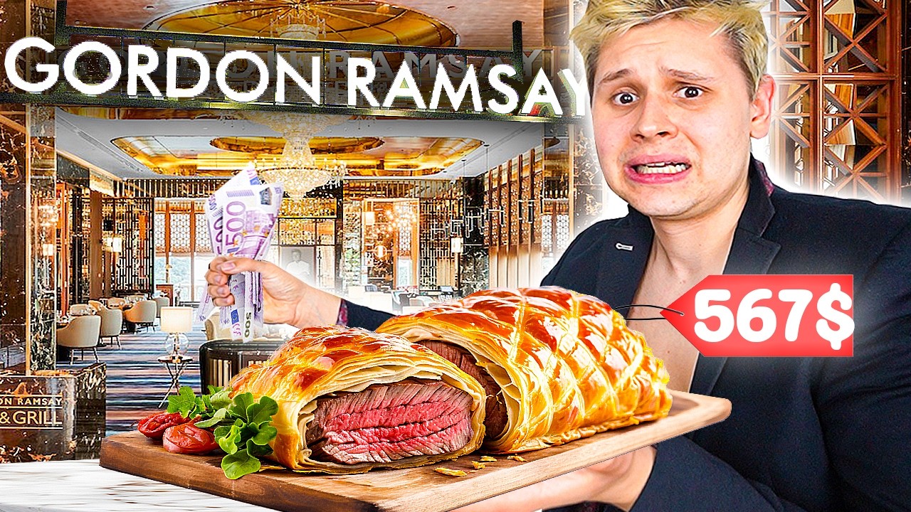 VON FAST FOOD ZU LUXUS! ALLE GORDAN RAMSAY RESTAURANTS TESTEN😨🥩