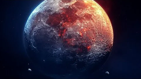 A Moon with Active Volcanoes! 🌋🌕 volcanoes,active volcanoes,jupiters moon io has active volcanoes