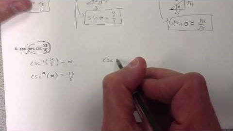 Nov. 12 Notes on Inverse Trig Functions (day2)  (Part 1)