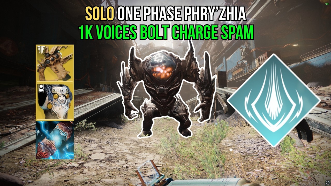 Solo ONE PHASE Phry'zhia With 1K Voices Bolt Charge Spam | Monument of ...