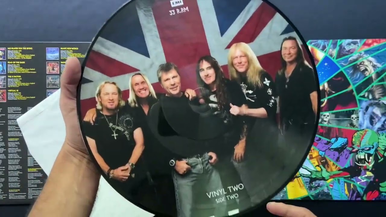 Unboxing IRON MAIDEN - From Fear To Eternity | The Best Of 1990-2010 (limited, 3 picture vinyl)