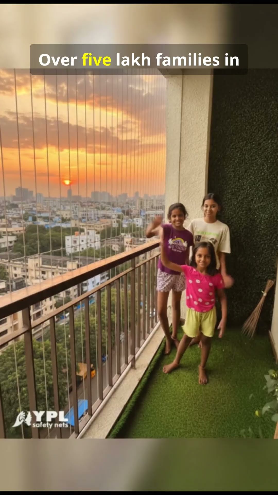Stylish & Safe Invisible Balcony Grills | YPL Invisible Grill Chennai — YPL Safety Nets video thumbnail