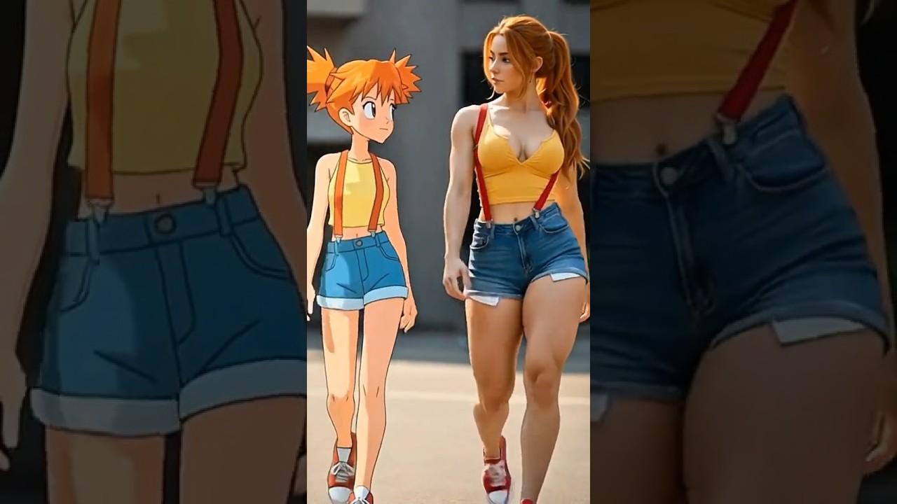 From cartoon to human— wait till the end 👿 