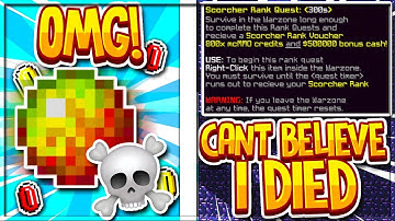 GETTING KILLED WITH A TOP RANK QUEST?!? *HUGE RAGE* + HUGE CONFLIPS | CosmicPvP #3