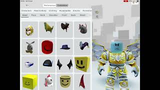 My items and things in roblox