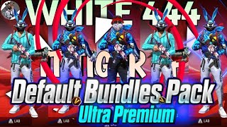 WHITE 444 BUNDLE GLITCH FILE, BUNNY BUNDLE GLITCH FILE 🫠 free fire dress glitch file! ff glitch file