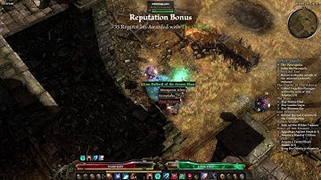 Grim Dawn gameplay - texture glitch (now fixed)